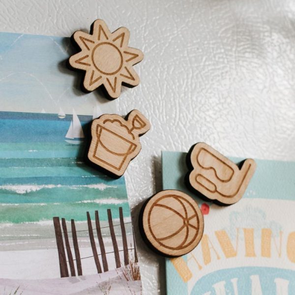 Adventure | Beach Fun in the Sun Magnets, Pack of 4 Adventure Adventure