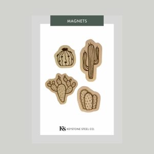 Adventure | Cactus Magnets, Pack of 4 Adventure Adventure