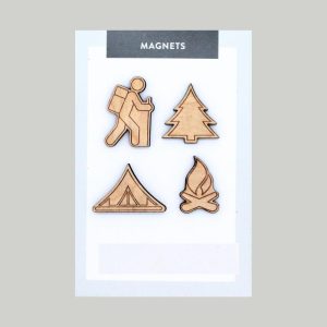 Adventure | Camping Adventure Magnets, Pack of 4 Adventure Adventure