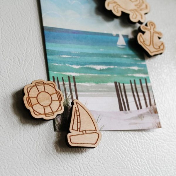 Adventure | Nautical Magnets, Pack of 4 Adventure Adventure