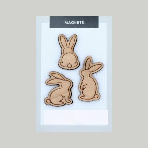 Animals | Easter Bunny Magnets, Pack of 3 Animals Animals