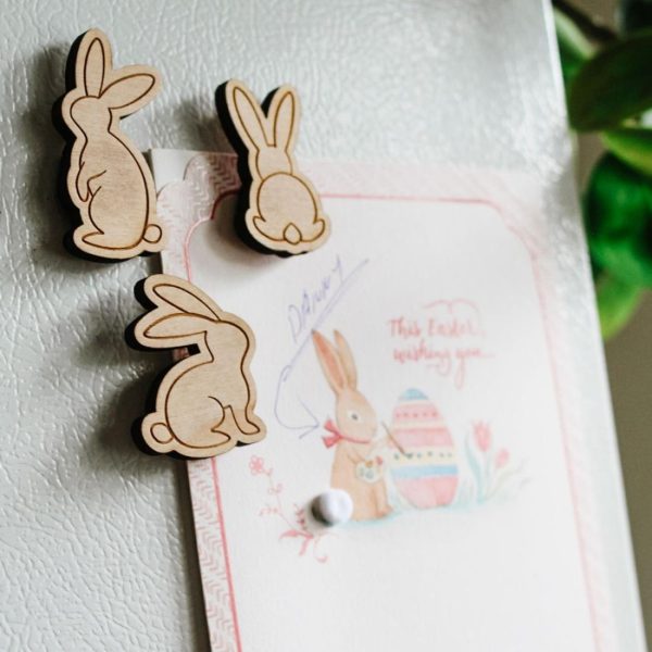 Animals | Easter Bunny Magnets, Pack of 3 Animals Animals