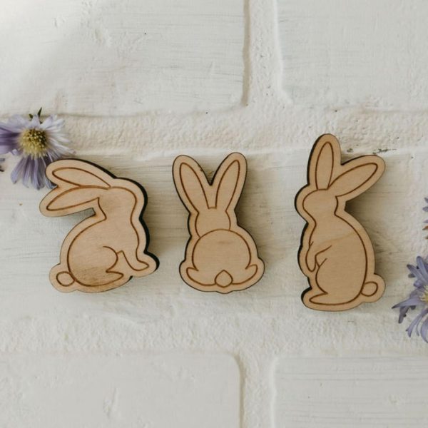 Animals | Easter Bunny Magnets, Pack of 3 Animals Animals