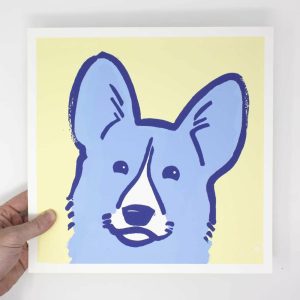 Art Prints | Corgi – 12×12 Dog Art Print Art Prints Art Prints