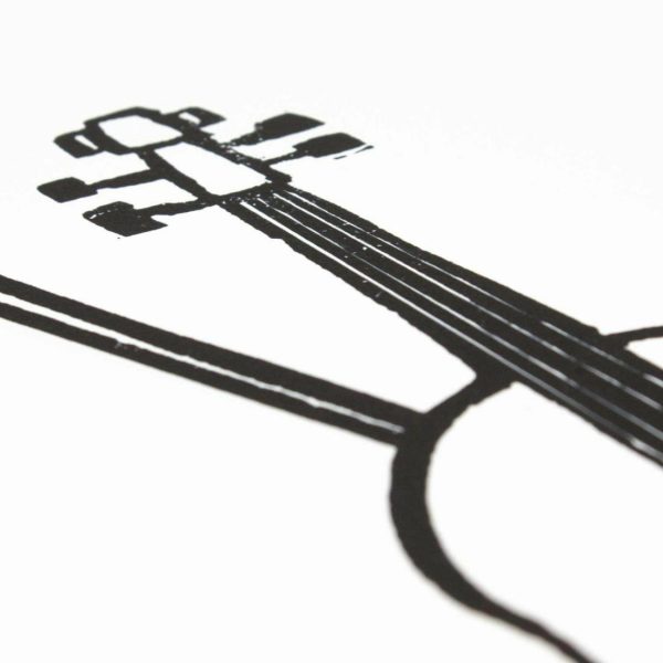 Art Prints | Violin – 8×19 Instrument Art Print Art Prints Art Prints