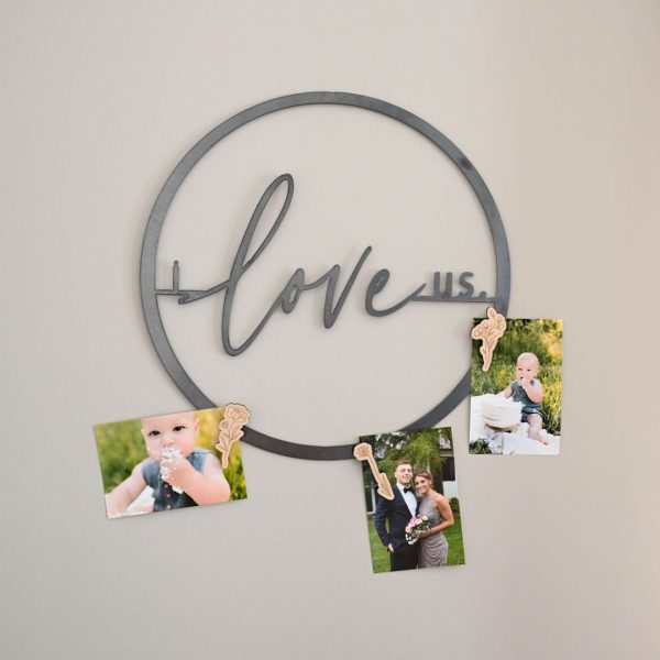 Circle Signs | I Love Us’ Circle Wall Decor Circle Signs Circle Signs