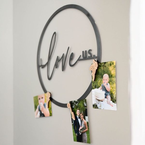 Circle Signs | I Love Us’ Circle Wall Decor Circle Signs Circle Signs