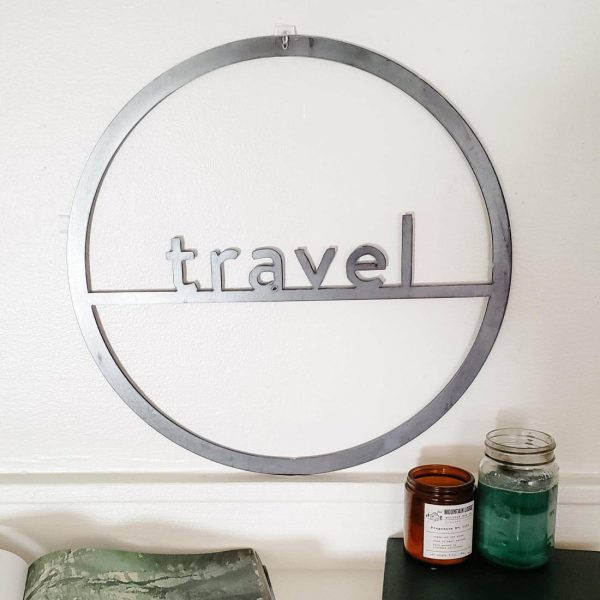 Circle Signs | Travel Circle Wall Decor Circle Signs Circle Signs