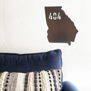 General Living | 404 Atlanta, GA Area Code Wall Decor General Living General Living