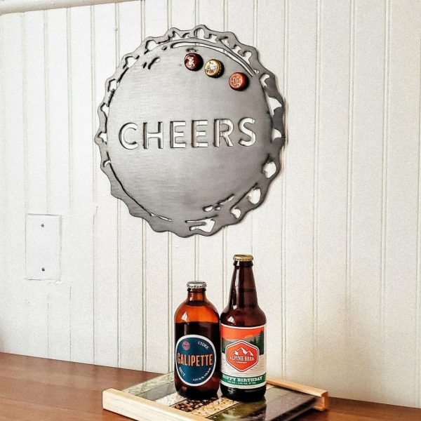 General Living | Cheers Bottle Cap Wall Decor General Living General Living