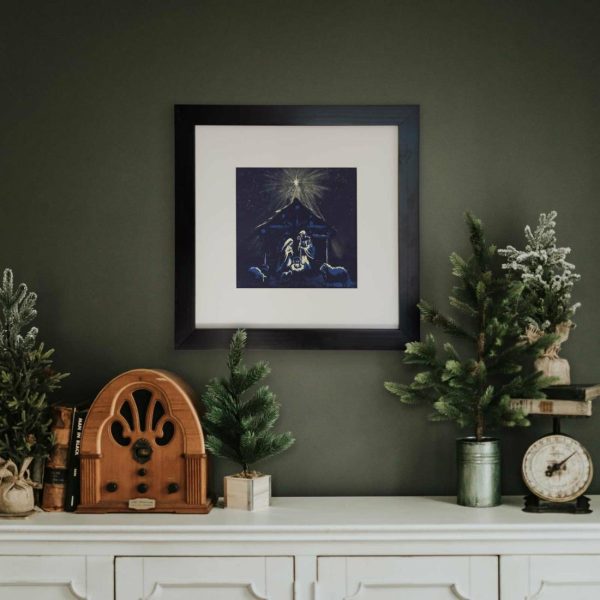 General Living | Christmas Nativity – 12×12 Art Print General Living Art Prints