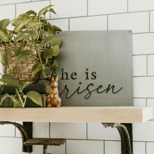 General Living | He is Risen’ Wall Decor Sign General Living General Living