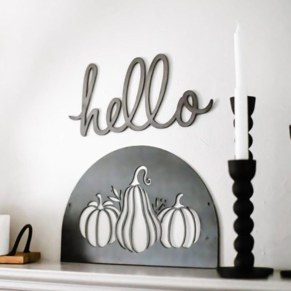 General Living | Hello Script Wall Decor General Living General Living