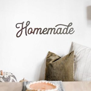 General Living | Homemade Script Wall Sign General Living General Living