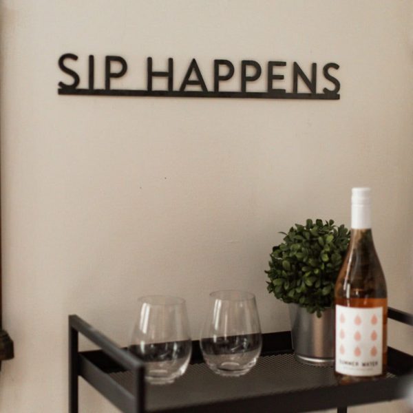 General Living | Sip Happens Bar Wall Decor General Living General Living