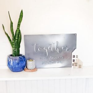 General Living | Together Is My Favorite Place To Be Wall Decor General Living General Living