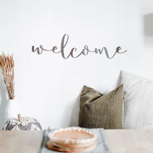 General Living | Welcome Script Wall Decor General Living General Living