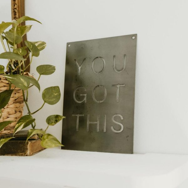 General Living | You Got This’ Rectangular Wall Decor General Living General Living