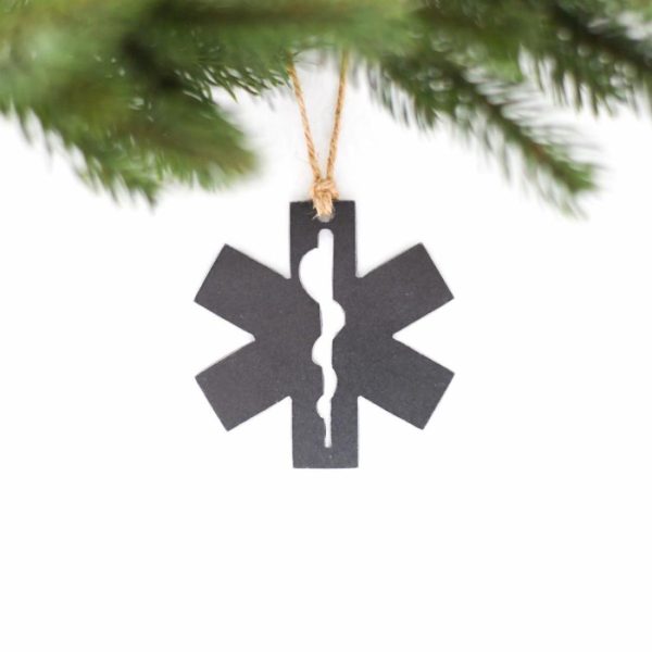 Hobbies + Occupations | EMT Badge Ornament Ornaments