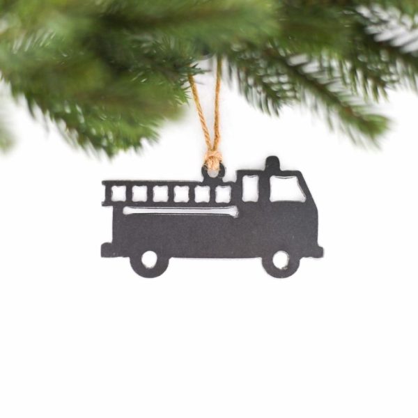 Hobbies + Occupations | Firetruck Ornament Ornaments