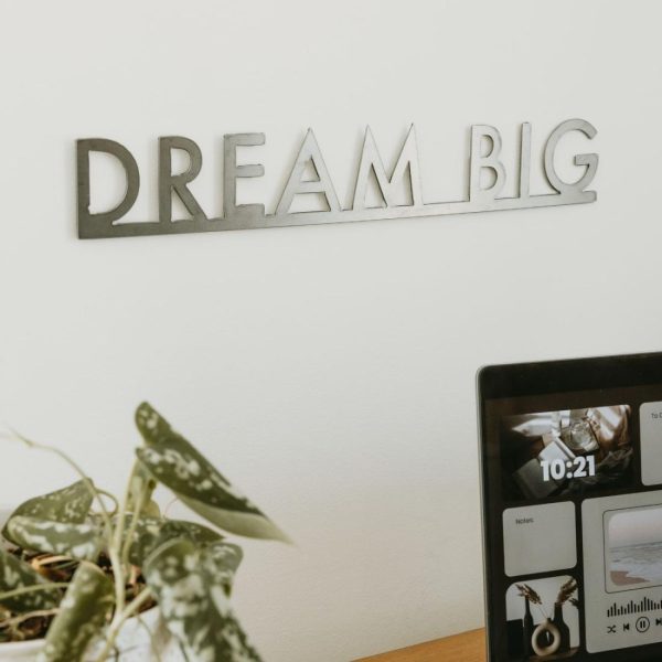 Inspirational | Dream Big’ Bar Wall Decor General Living General Living