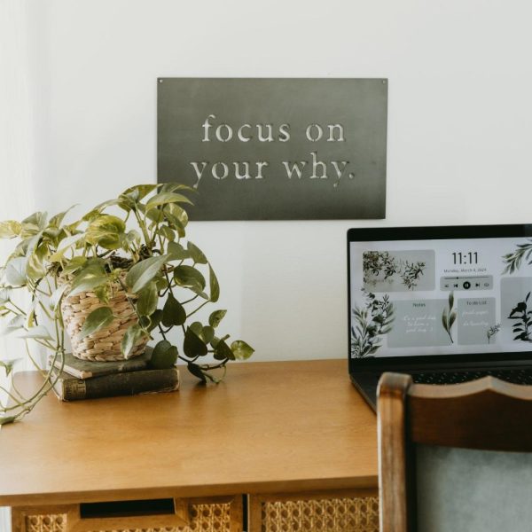 Inspirational | Focus on Your Why’ Wall Decor General Living General Living