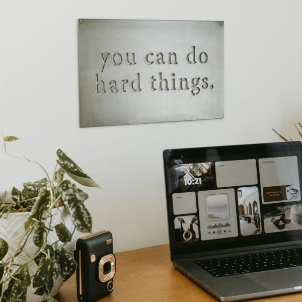 Inspirational | You Can Do Hard Things’ Wall Decor General Living General Living