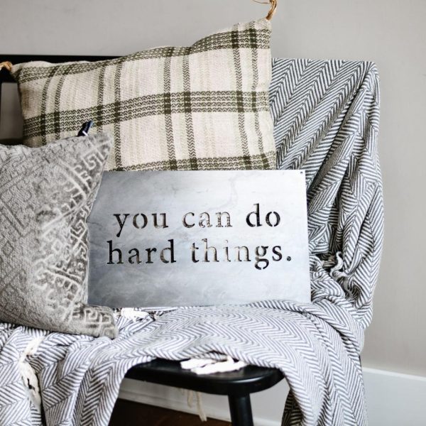 Inspirational | You Can Do Hard Things’ Wall Decor General Living General Living