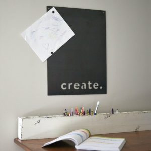 Kids Collection | Create. Magnetic Board Wall Decor Inspirational Inspirational