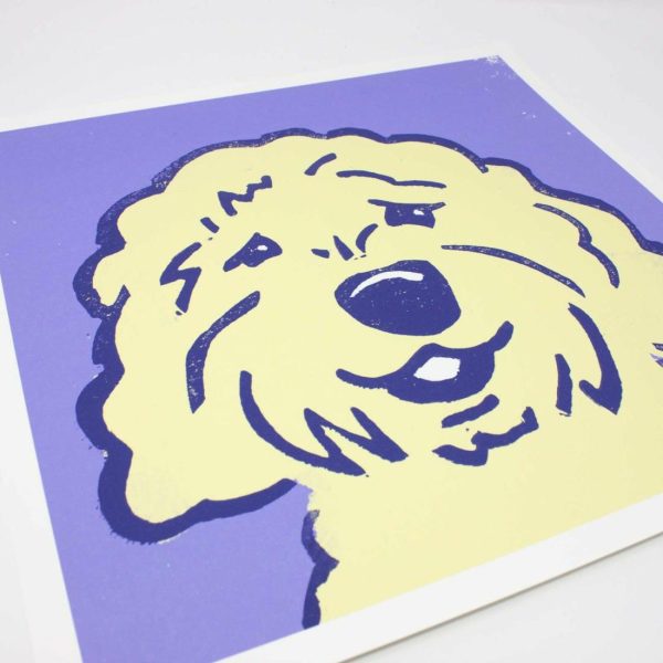 Kids Collection | Golden Doodle – 12×12 Dog Art Print Art Prints Art Prints