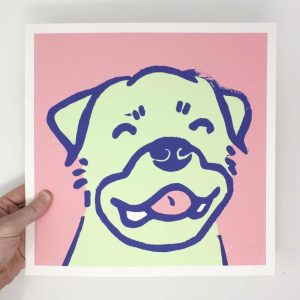 Kids Collection | Rotweiler – 12×12 Dog Art Print Art Prints Art Prints