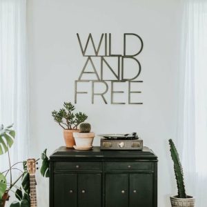 Kids Collection | Wild and Free Wall Sign Kids Collection Kids Collection