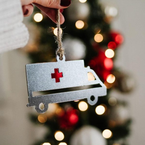 Kids + Family | Ambulance Ornament Kids + Family Kids + Family