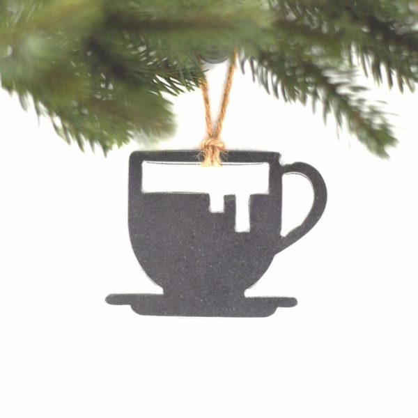 Kitchen + Coffee | Coffee Cup Ornament Ornaments