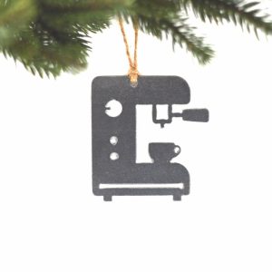 Kitchen + Coffee | Espresso Machine Coffee Ornament Ornaments