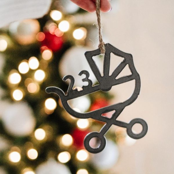 Milestones | Baby Carriage Ornament Kids + Family Kids + Family