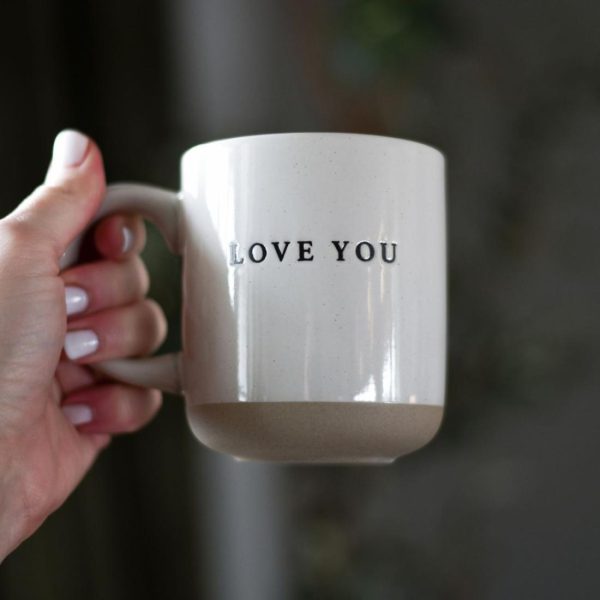 Mugs | LOVE YOU Stoneware Coffee Mug Mugs Mugs