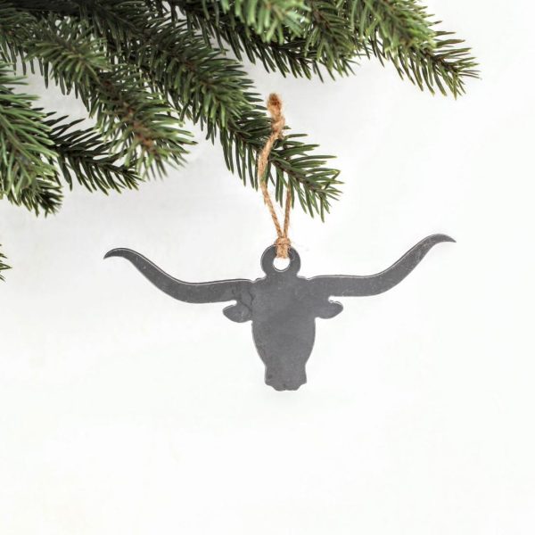 Pets + Animals | Longhorn Ornament Ornaments Pets + Animals