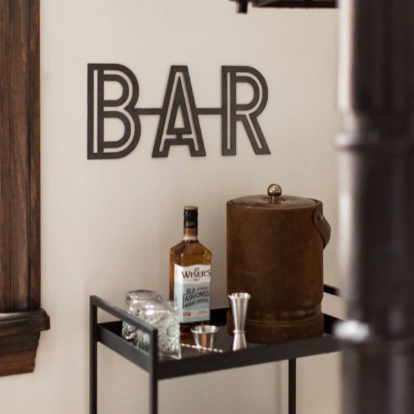 Script Wall Decor | Bar Script Wall Decor Script Wall Decor Script Wall Decor