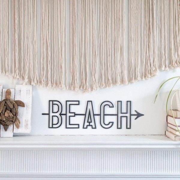 Script Wall Decor | Beach Script Wall Decor Script Wall Decor Script Wall Decor