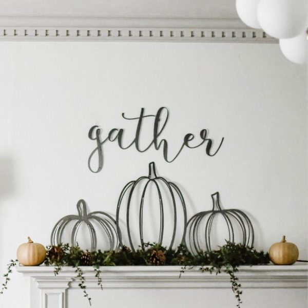 Script Wall Decor | Gather Script Wall Decor General Living General Living