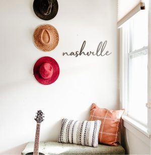 Script Wall Decor | Nashville, Tennessee Script Wall Decor Script Wall Decor Script Wall Decor