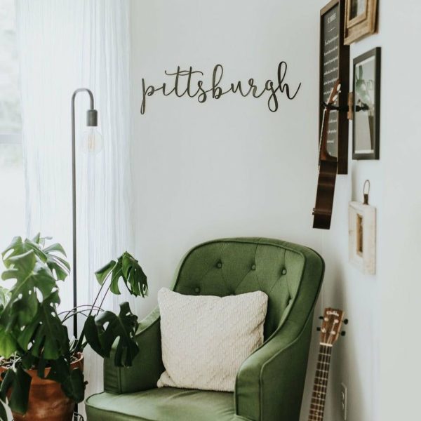 Script Wall Decor | Pittsburgh Script Wall Decor Script Wall Decor Script Wall Decor