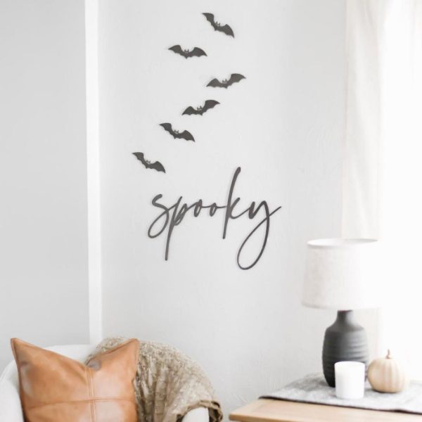 Script Wall Decor | Spooky Script Wall Decor Sign Script Wall Decor Script Wall Decor