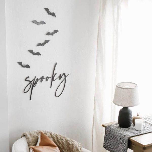 Script Wall Decor | Spooky Script Wall Decor Sign Script Wall Decor Script Wall Decor