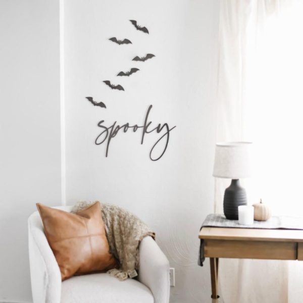 Script Wall Decor | Spooky Script Wall Decor Sign Script Wall Decor Script Wall Decor