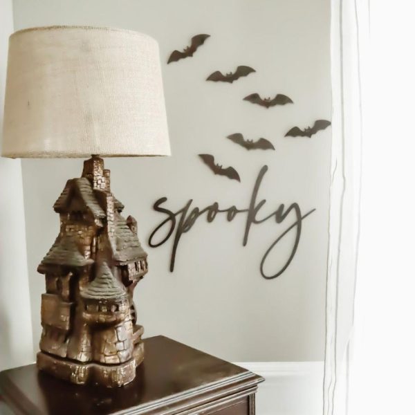 Script Wall Decor | Spooky Script Wall Decor Sign Script Wall Decor Script Wall Decor