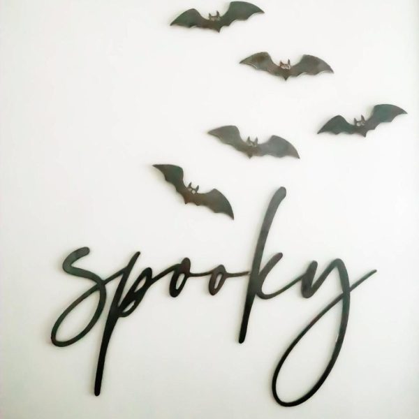 Script Wall Decor | Spooky Script Wall Decor Sign Script Wall Decor Script Wall Decor