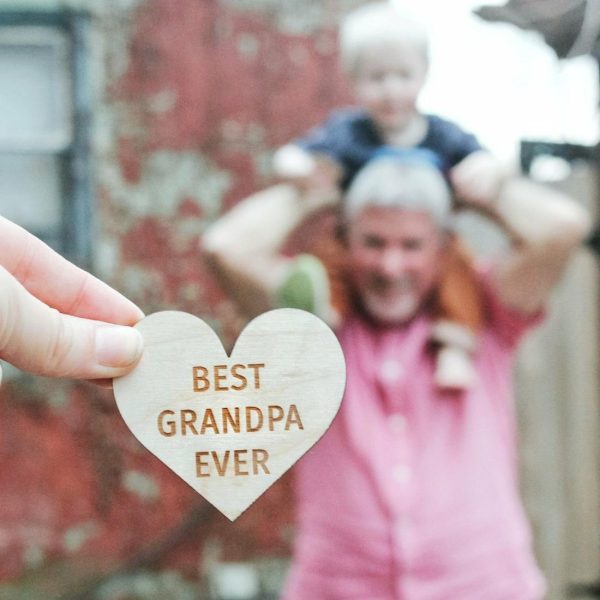 Sentimental | Best Grandpa Ever Magnet, Pack of 1 Magnets Sentimental