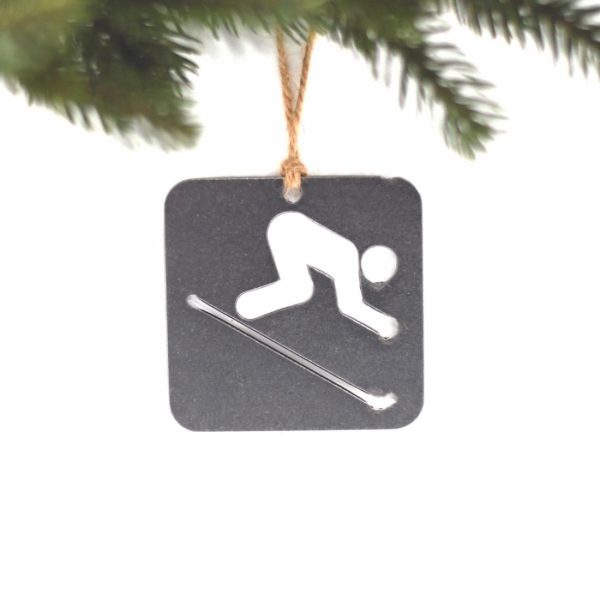 Sports + Fitness | Downhill Skier Ornament Adventure Adventure